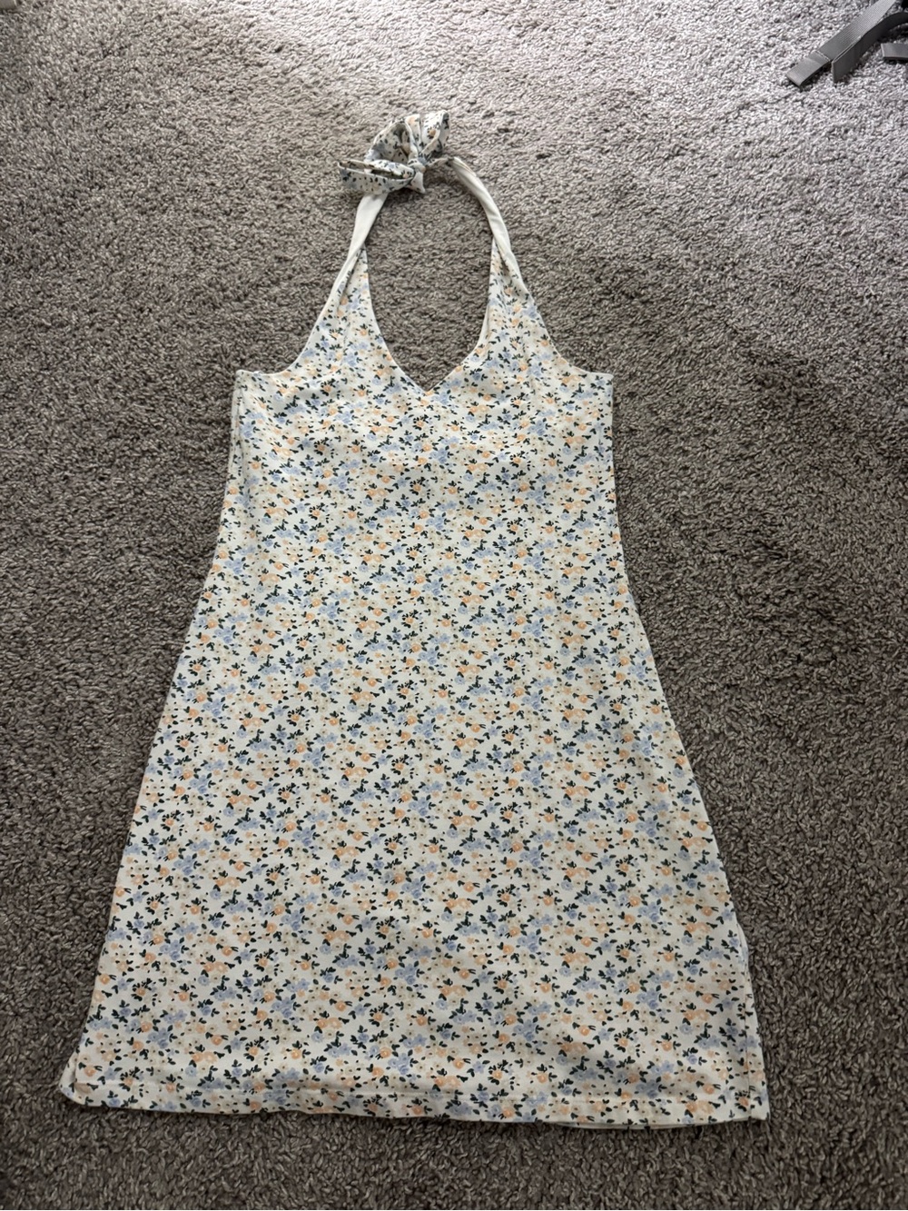 Hollister Floral Halter Dress
